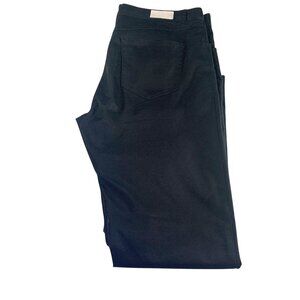 Peter Millar Mens Black Pants EB66 5 Pocket Crown Performance 36x32 Stretch Golf